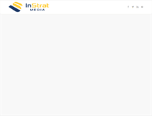 Tablet Screenshot of instratmedia.com